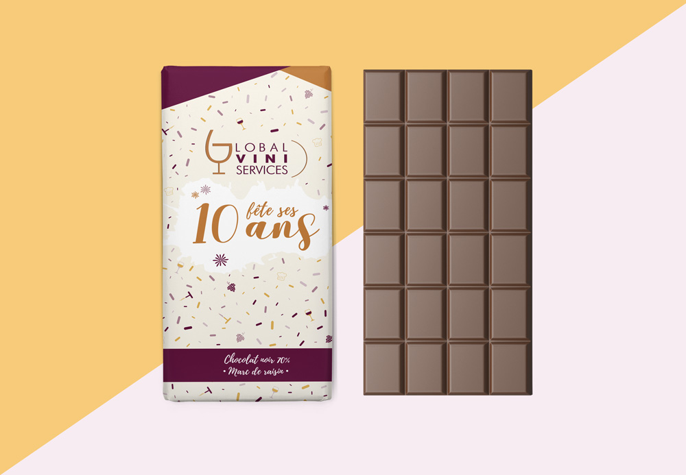 creation packaging chocolat