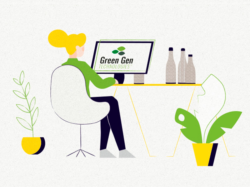 detail illustration green gen technologies