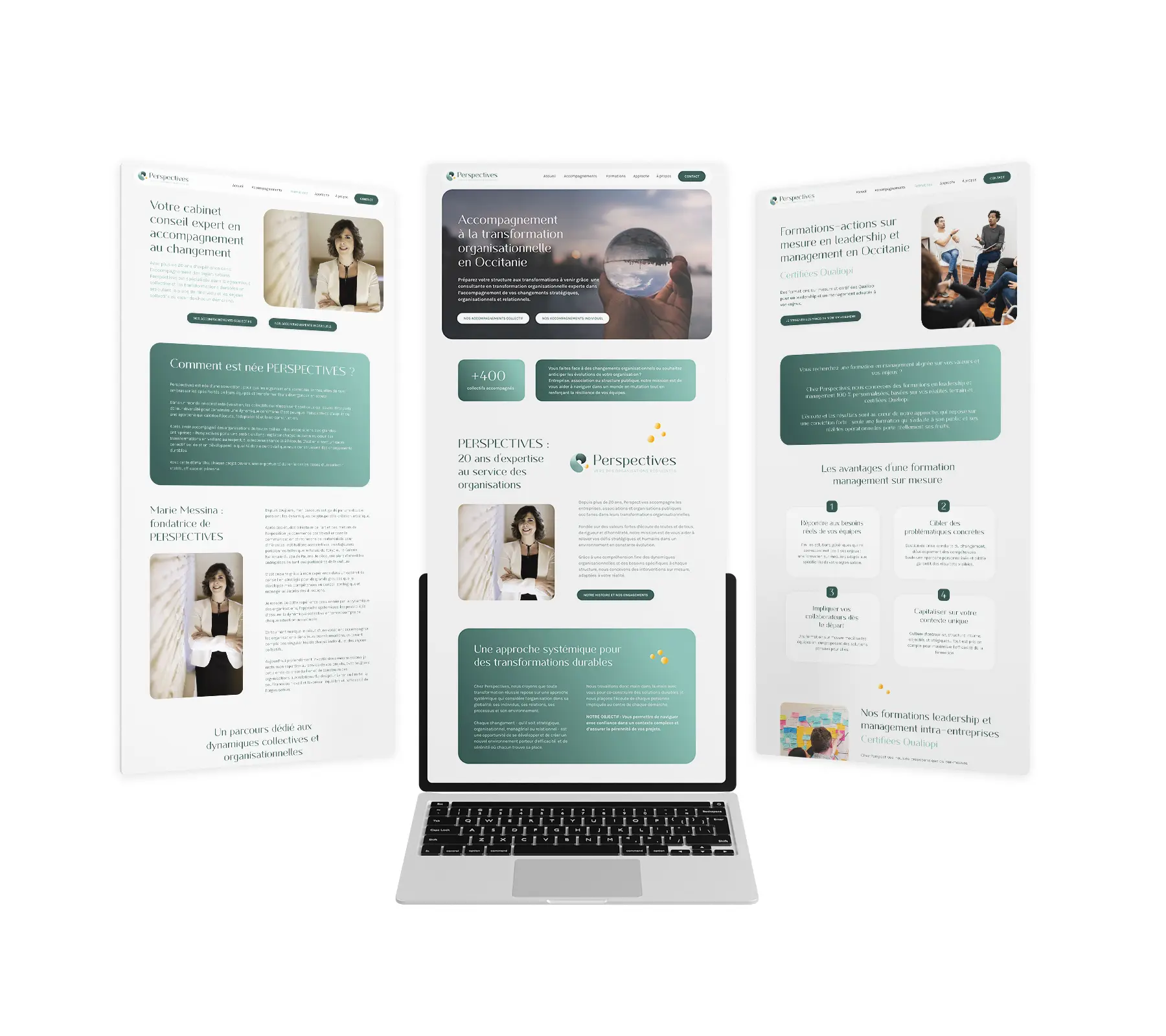Site internet cabinet conseil expert en accompagnement au changement