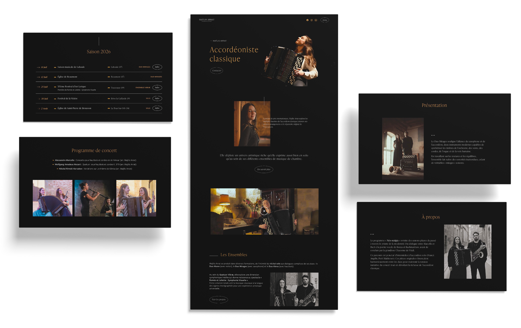 site internet-artiste musicienne
