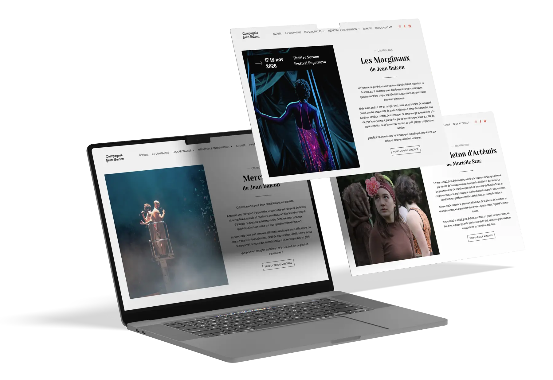 site-web-compagnie-de-théatre